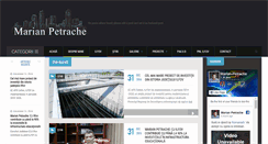 Desktop Screenshot of marianpetrache.ro