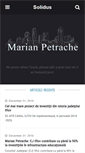 Mobile Screenshot of marianpetrache.ro